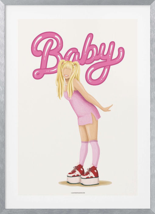 Baby Spice Framed Art Wall Decor