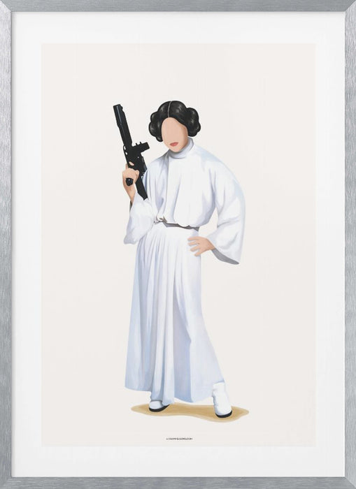 Princess Leia Framed Art Wall Decor