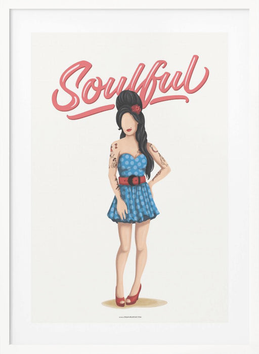 Amy Soulful Framed Art Wall Decor