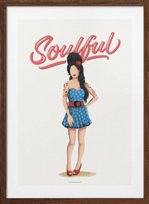 Amy Soulful Framed Art Wall Decor