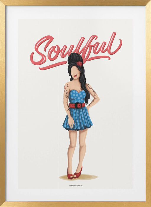 Amy Soulful Framed Art Wall Decor