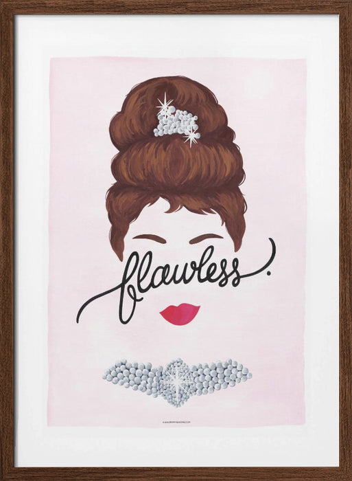 Flawless Audrey Framed Art Wall Decor