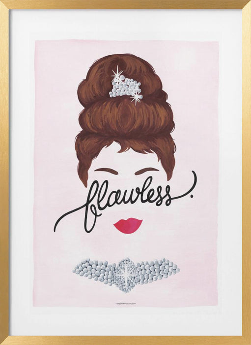 Flawless Audrey Framed Art Wall Decor