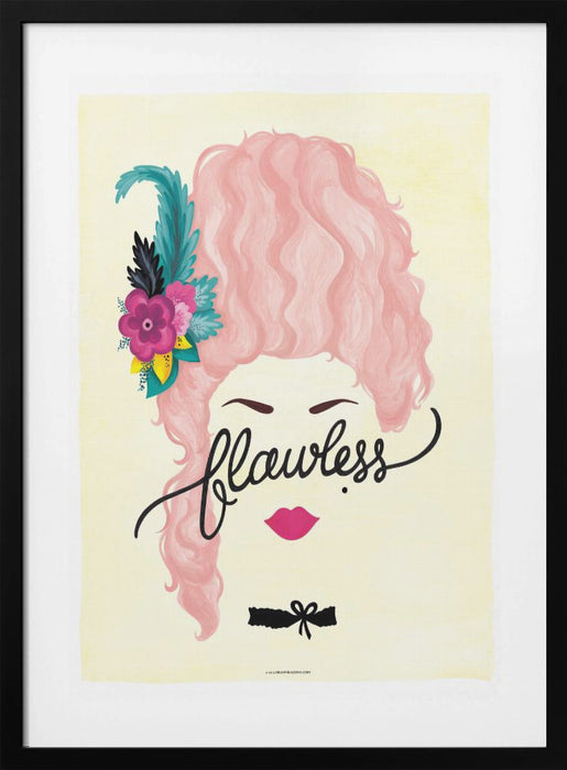 Flawless Marie Antoinette Framed Art Wall Decor