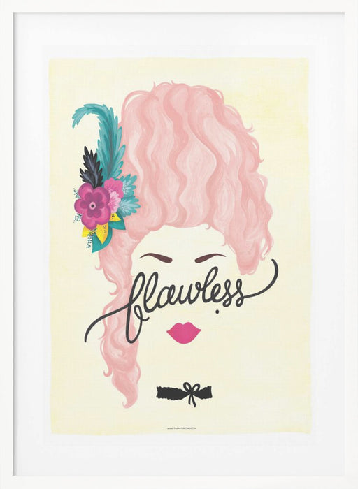 Flawless Marie Antoinette Framed Art Wall Decor