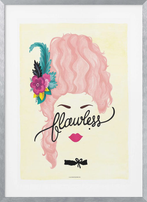 Flawless Marie Antoinette Framed Art Wall Decor