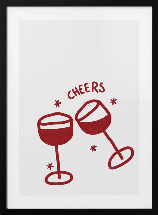 Cheers.png Framed Art Wall Decor