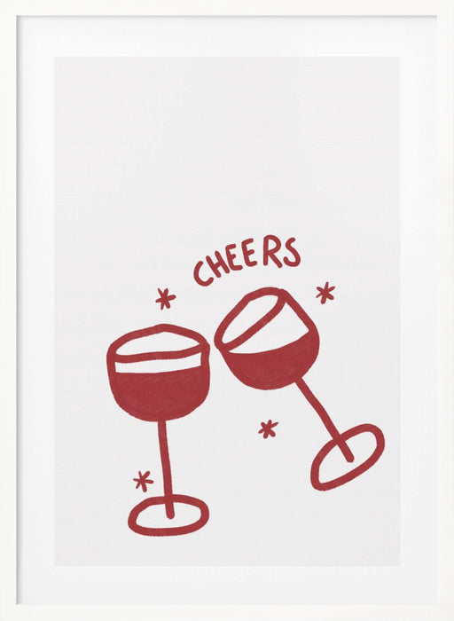 Cheers.png Framed Art Wall Decor