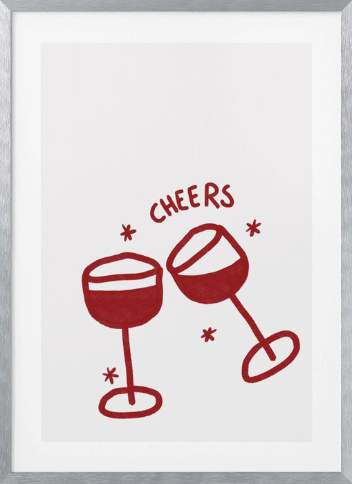 Cheers.png Framed Art Wall Decor