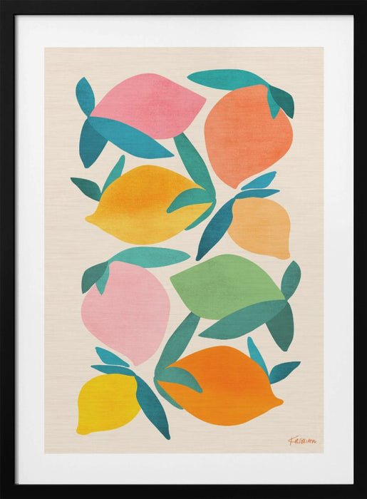 Wild Mango #2 Framed Art Modern Wall Decor