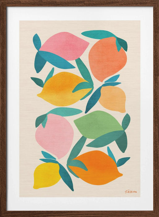 Wild Mango #2 Framed Art Modern Wall Decor