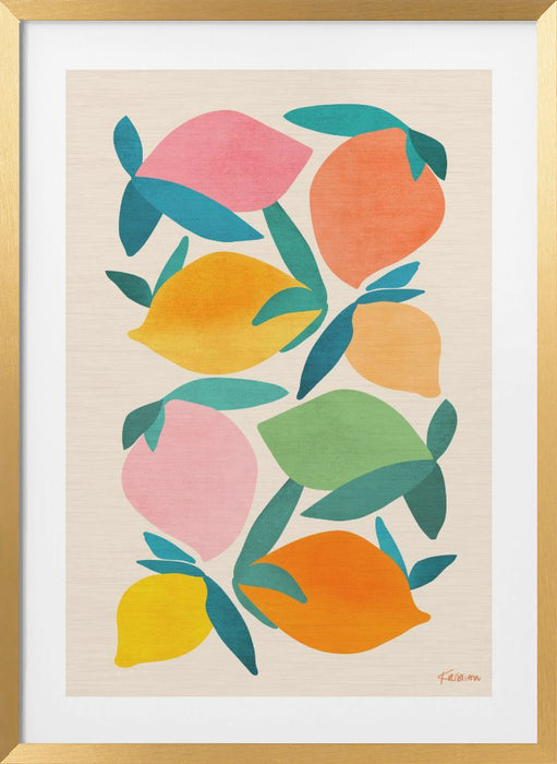 Wild Mango #2 Framed Art Modern Wall Decor