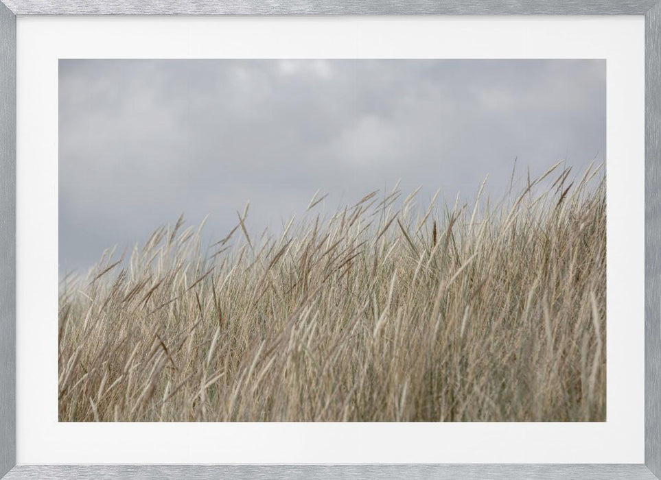 Dunes and Clouds Landscape Framed Art Scenic Wall Dcor