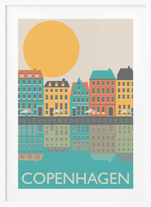 Copenhagen Framed Art Wall Decor