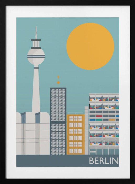 Berlin Framed Art Wall Decor