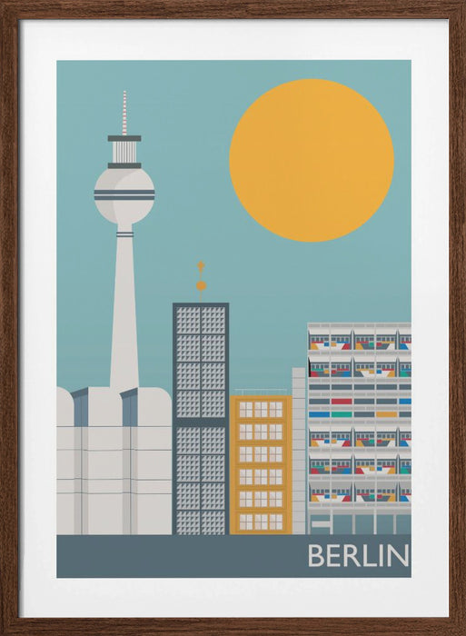 Berlin Framed Art Wall Decor