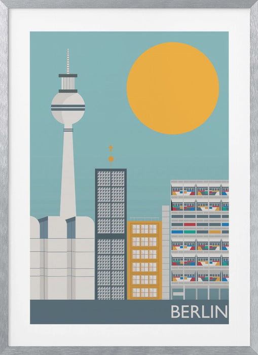 Berlin Framed Art Wall Decor