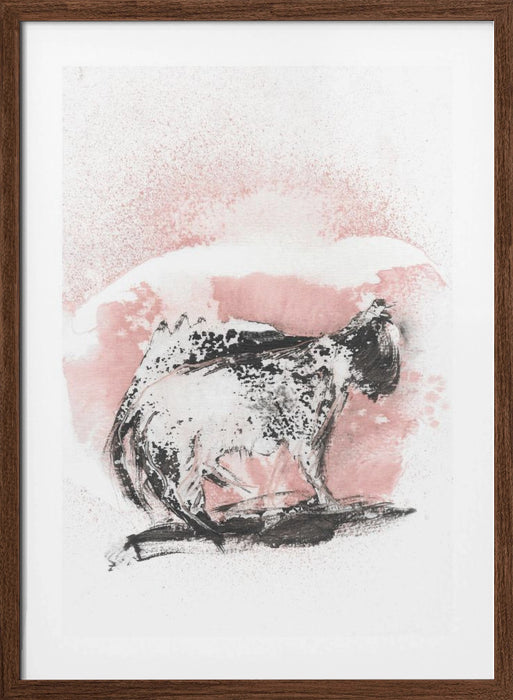 The Cat Framed Art Wall Decor