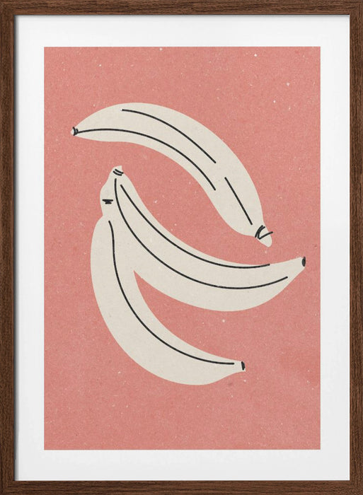 Banana Framed Art Modern Wall Decor