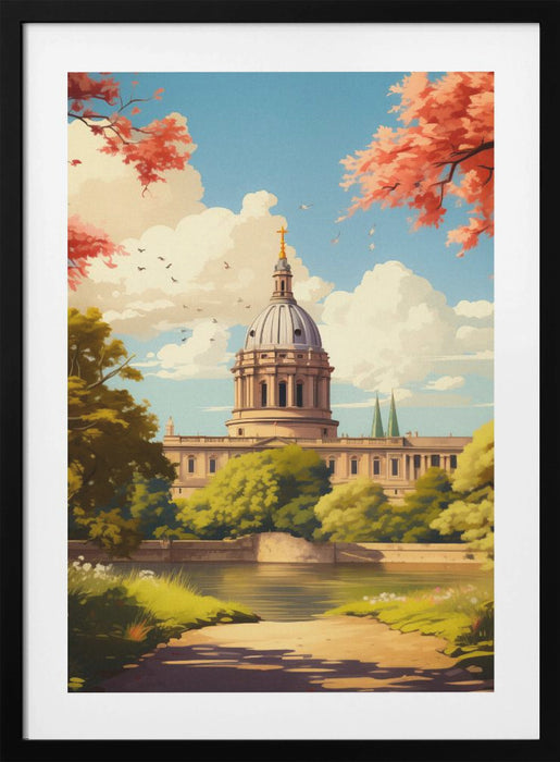 Oxford Travel Art Framed Art Modern Wall Decor