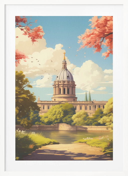 Oxford Travel Art Framed Art Modern Wall Decor