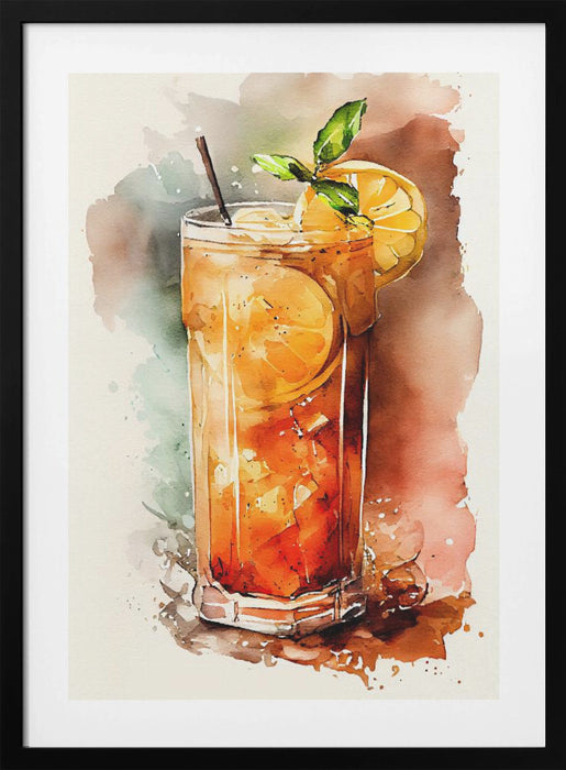 Drinks cocktail Framed Art Wall Decor