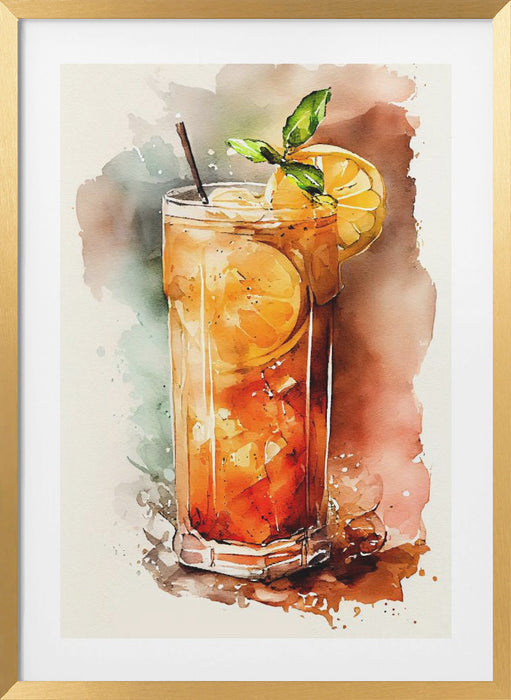 Drinks cocktail Framed Art Wall Decor