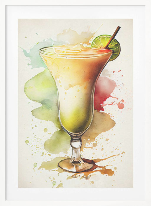 Drinks cocktail Framed Art Wall Decor