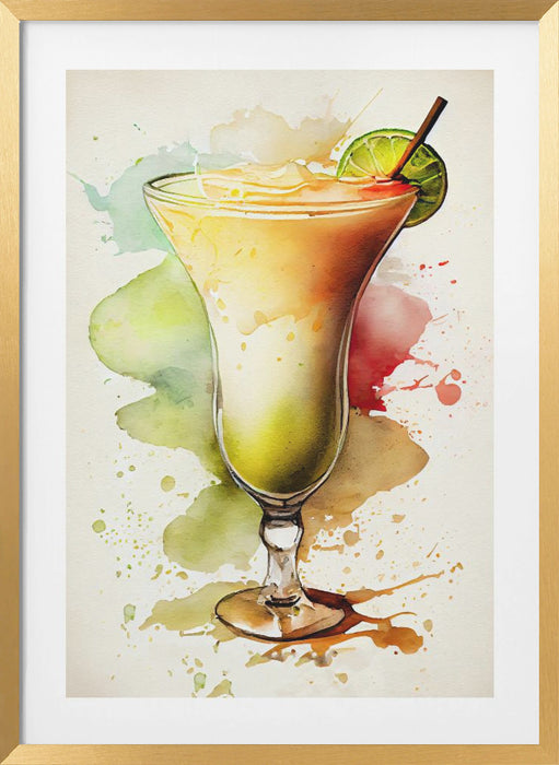 Drinks cocktail Framed Art Wall Decor