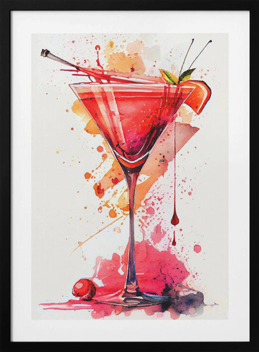 Drinks cocktail Framed Art Wall Decor