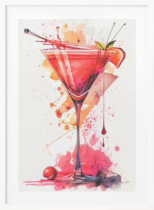 Drinks cocktail Framed Art Wall Decor