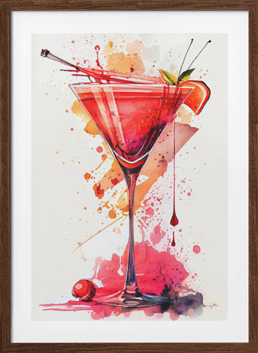 Drinks cocktail Framed Art Wall Decor