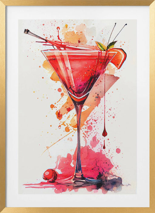 Drinks cocktail Framed Art Wall Decor