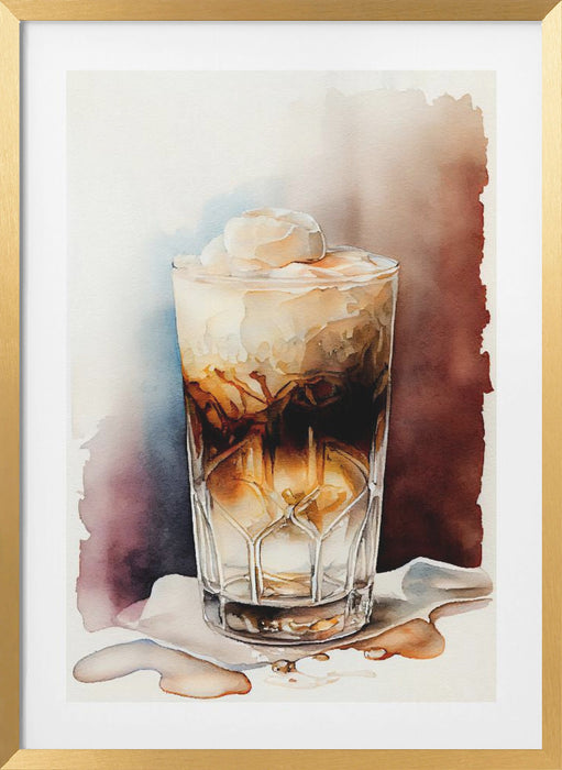 Drinks cocktail Framed Art Modern Wall Decor