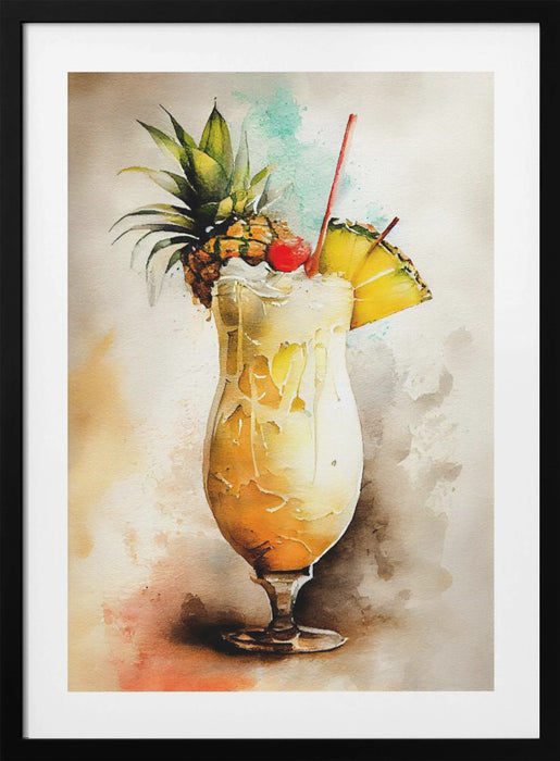 Drinks cocktail Framed Art Modern Wall Decor