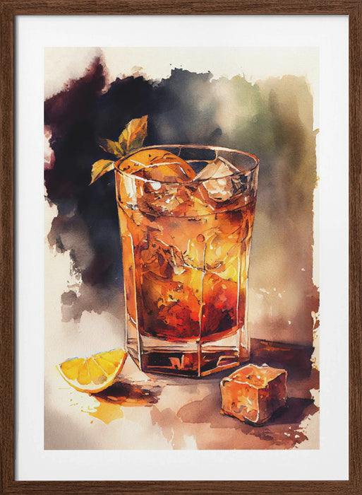 Drinks cocktail Framed Art Modern Wall Decor