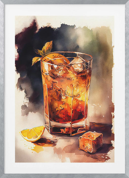 Drinks cocktail Framed Art Modern Wall Decor