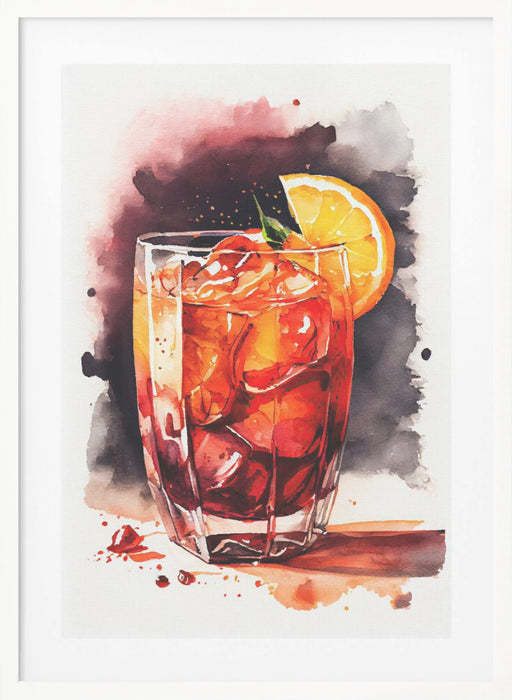 Drinks cocktail Framed Art Modern Wall Decor