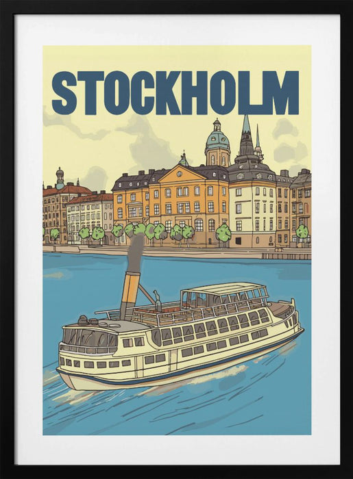 Stockholm Framed Art Modern Wall Decor