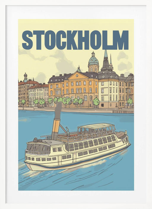 Stockholm Framed Art Modern Wall Decor