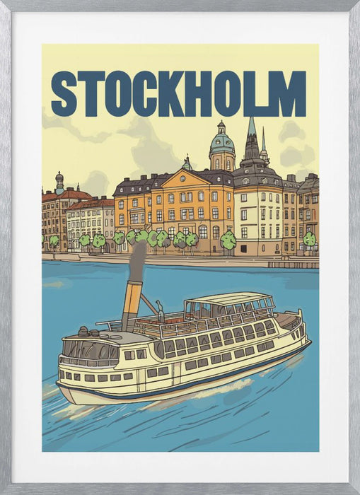 Stockholm Framed Art Modern Wall Decor