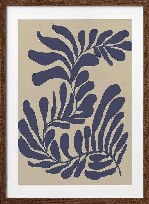 Seaweed Framed Art Modern Wall Decor