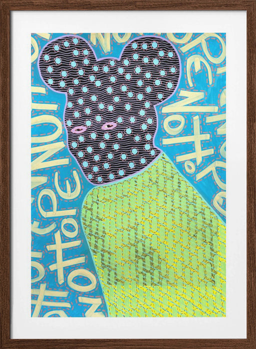 No Hope Framed Art Wall Decor