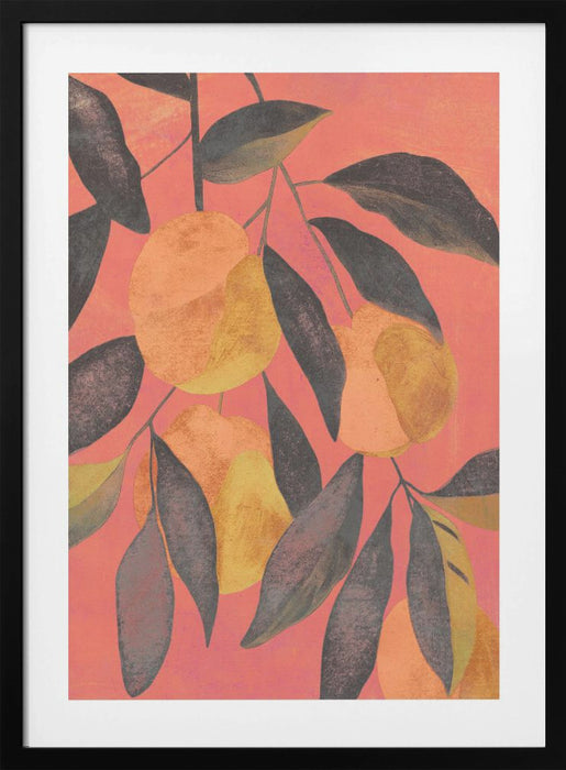 Peachesatsunset Framed Art Modern Wall Decor