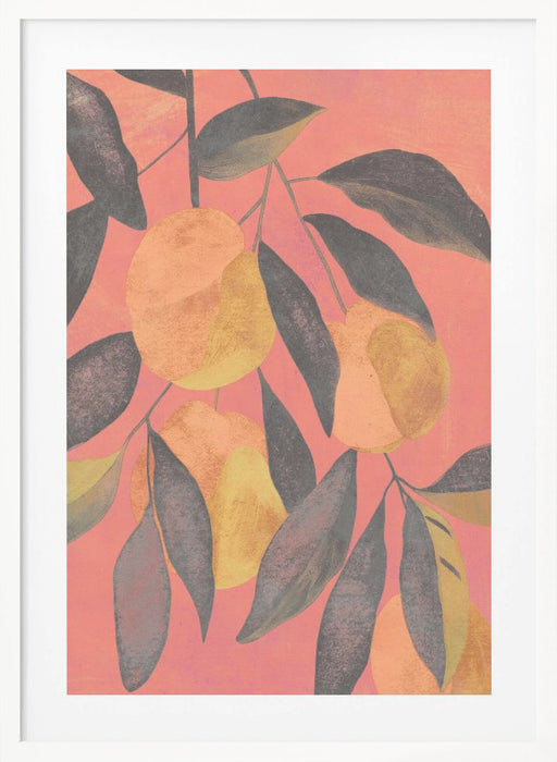 Peachesatsunset Framed Art Modern Wall Decor