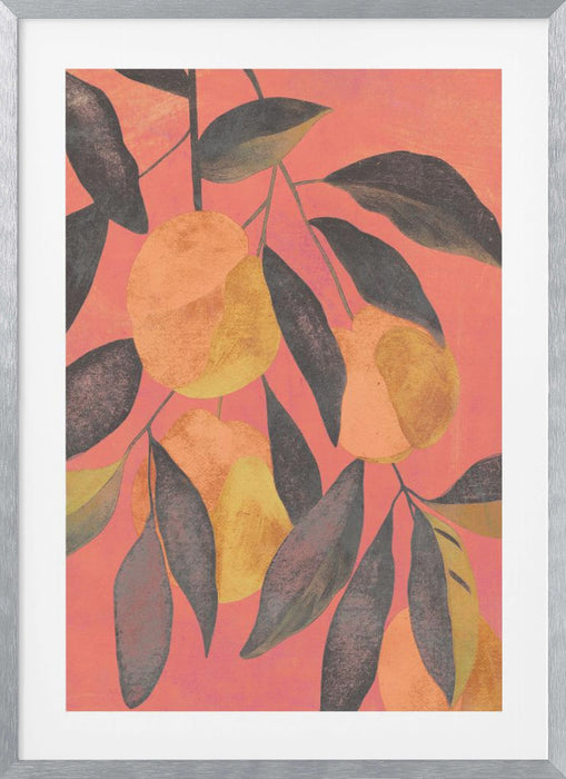 Peachesatsunset Framed Art Modern Wall Decor