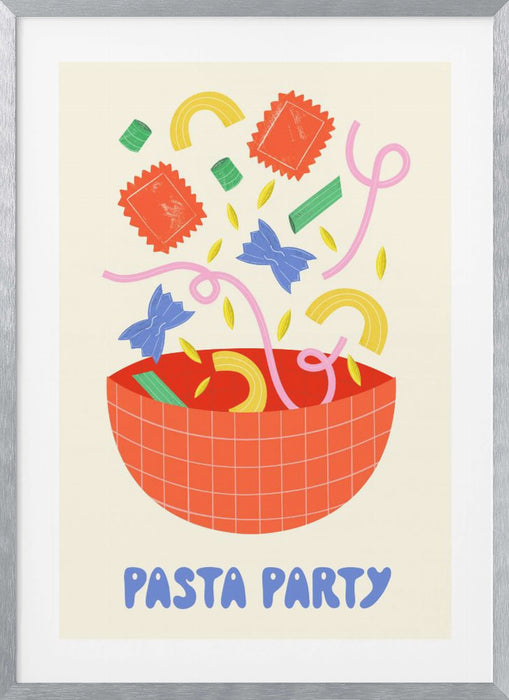 Pasta Party Framed Art Wall Decor