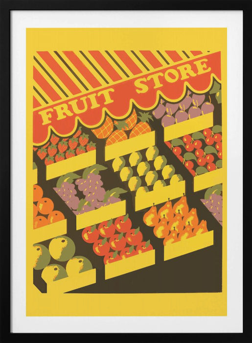 Fruit Store Framed Art Modern Wall Decor