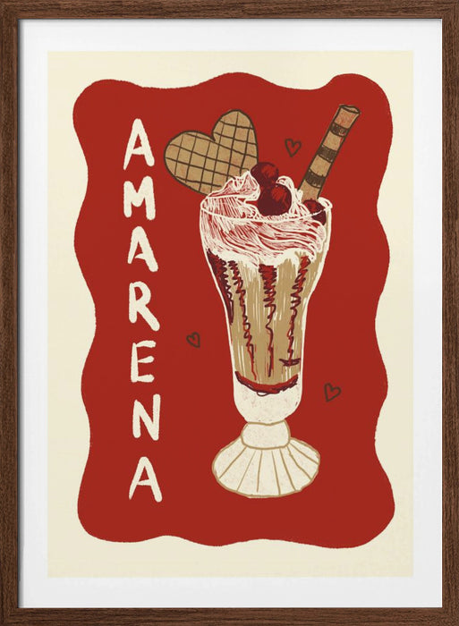 Amarena Framed Art Modern Wall Decor