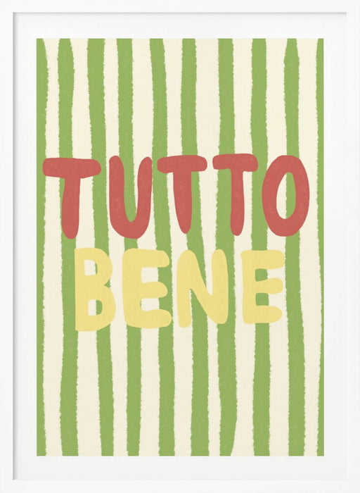 Tutto Bene Framed Art Modern Wall Decor